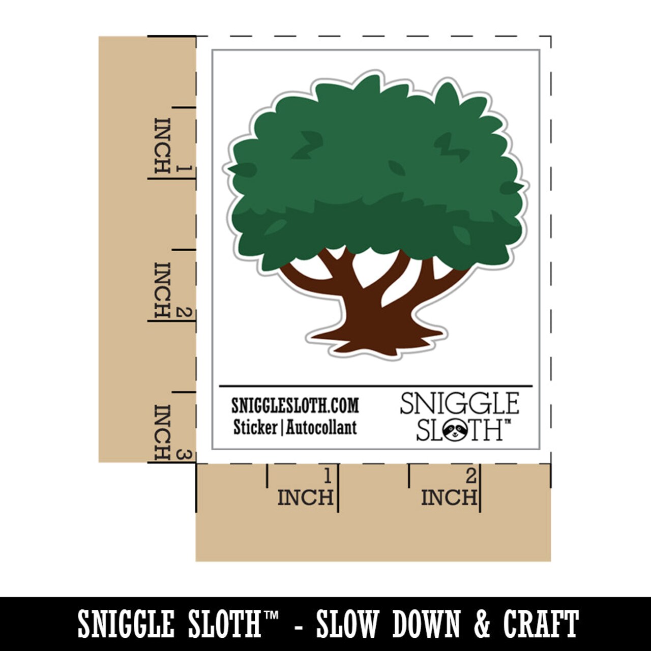 Bush Shrub Garden Forest Plant Waterproof Vinyl Phone Tablet Laptop Water Bottle Sticker Set - 5 Pack